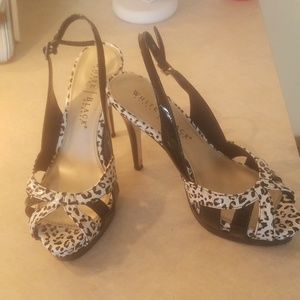 WHBM sexy leopard sandals